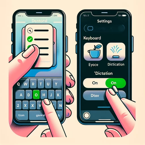 how to turn on voice to text on iphone