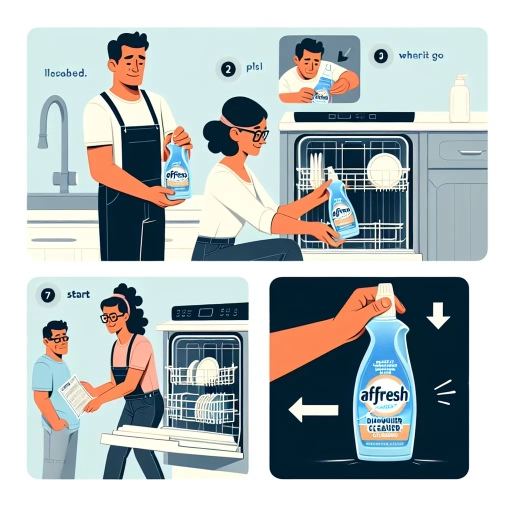 how to use affresh dishwasher cleaner