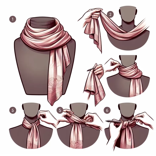 how to wear a silk scarf