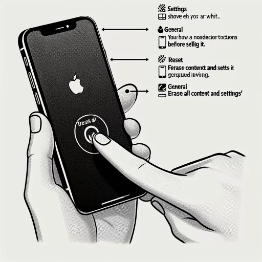 how to wipe iphone before selling
