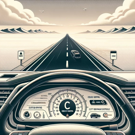 cruise control is designed to be used on what roads