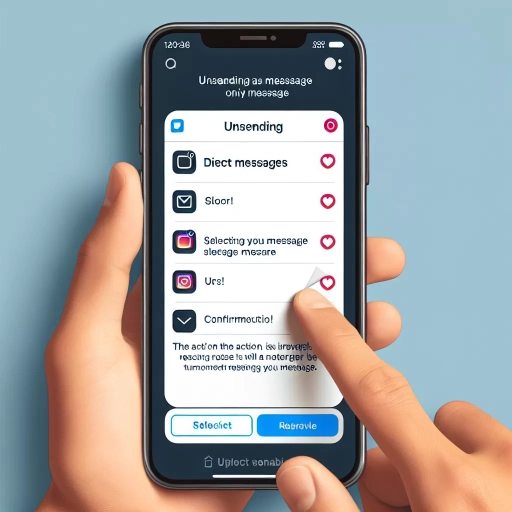 if i unsend a message on instagram what happens