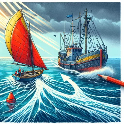 what action must a sailboat take when on a collision course with a fishing boat