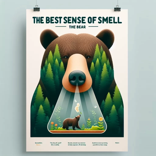 what animal has the best sense of smell