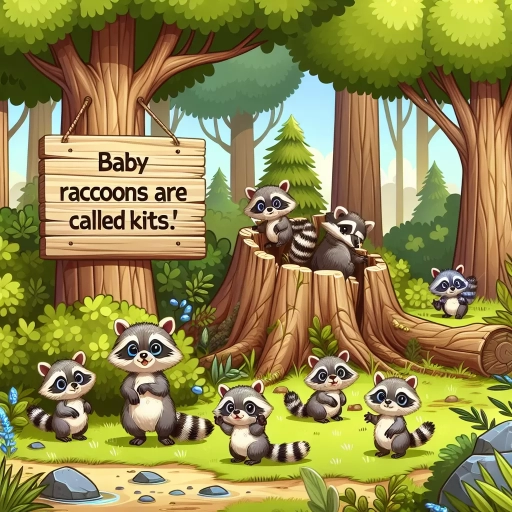 what are baby raccoons called