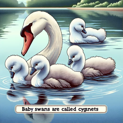 what are baby swans called