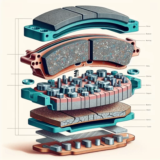 what are brake pads made of