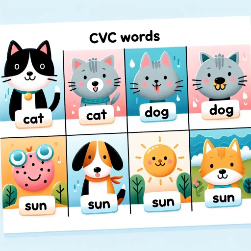 what are cvc words