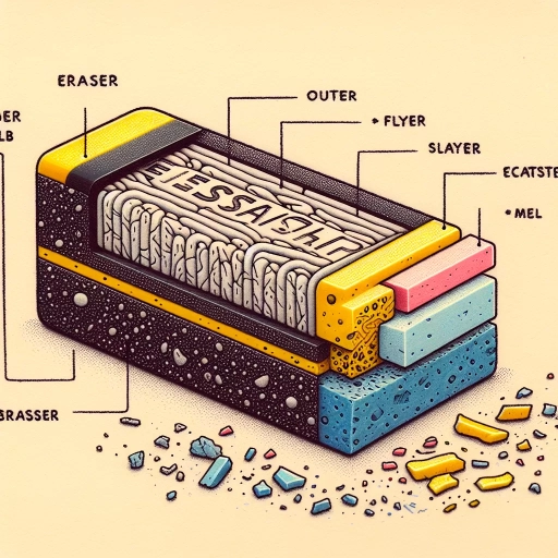 what are erasers made of