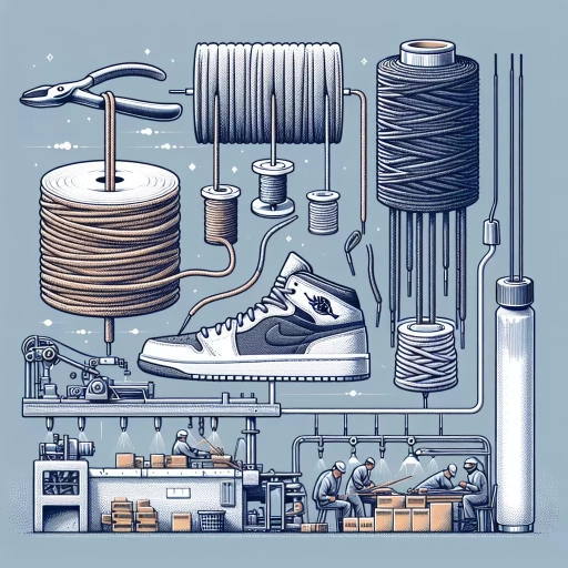 what are jordan laces made of