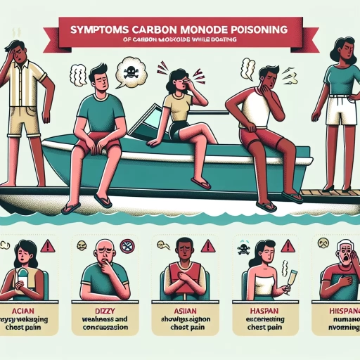 what are symptoms of carbon monoxide poisoning boating