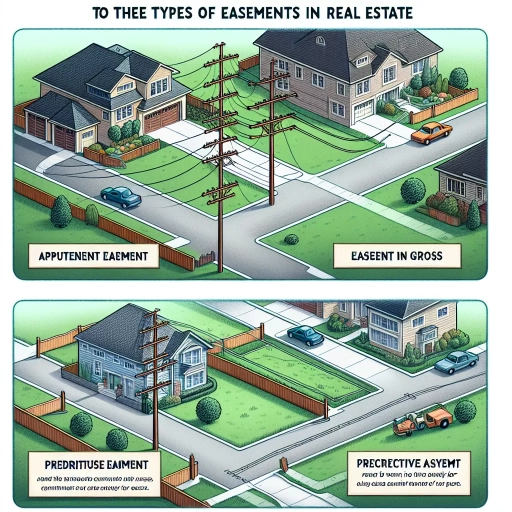 what are the 3 types of easements