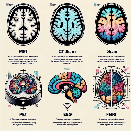 what are the 5 types of brain scans