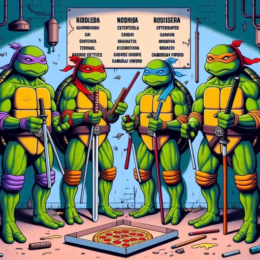 what are the ninja turtles names