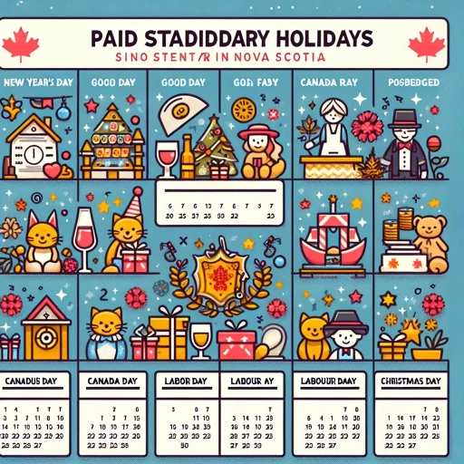 what are the paid statutory holidays in nova scotia