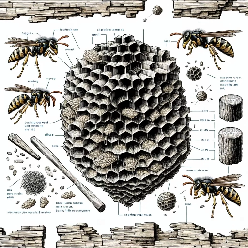 what are wasp nests made of