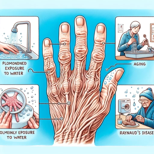 what are wrinkled fingers a symptom of