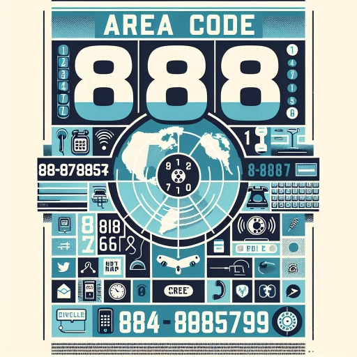 what area code is 888