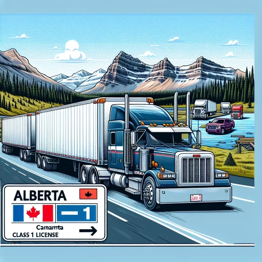 what can you drive with a class 1 license in alberta