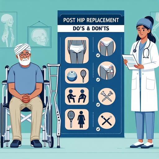 what can you never do after hip replacement