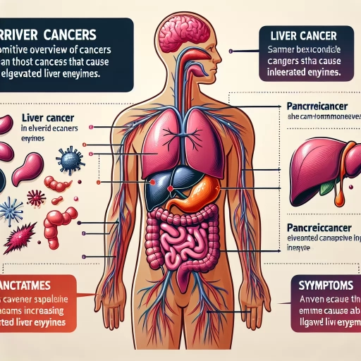 what cancers cause elevated liver enzymes