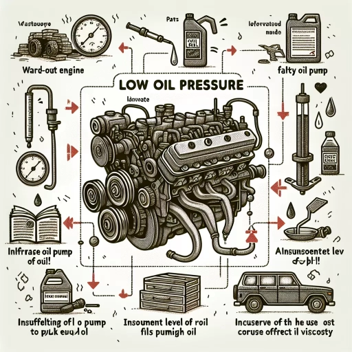 what causes low oil pressure