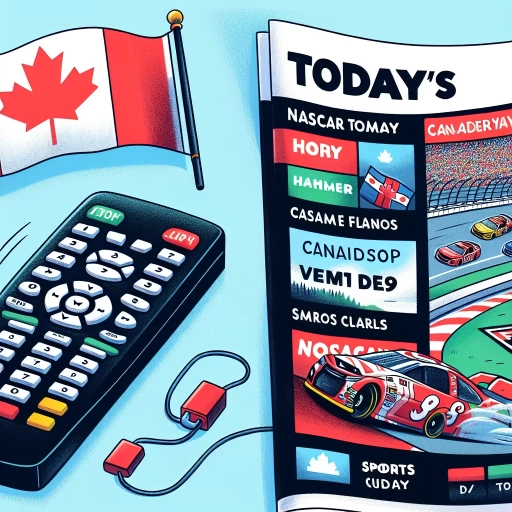 what channel is nascar on today in canada