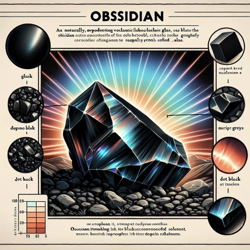 what color is obsidian