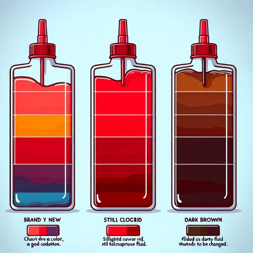 what colour is transmission fluid