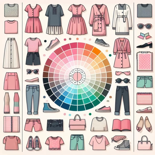 what colours go with pink clothes