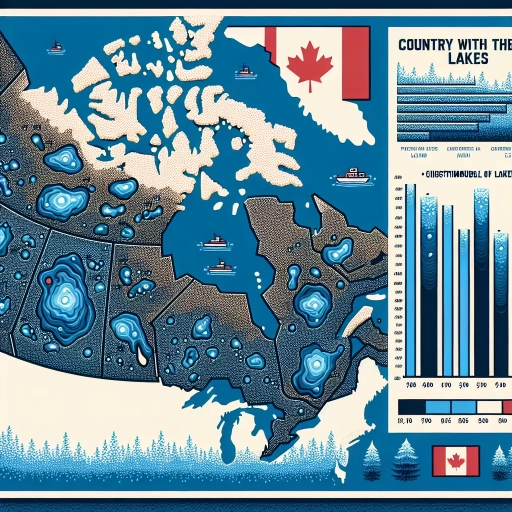 what country has the most lakes