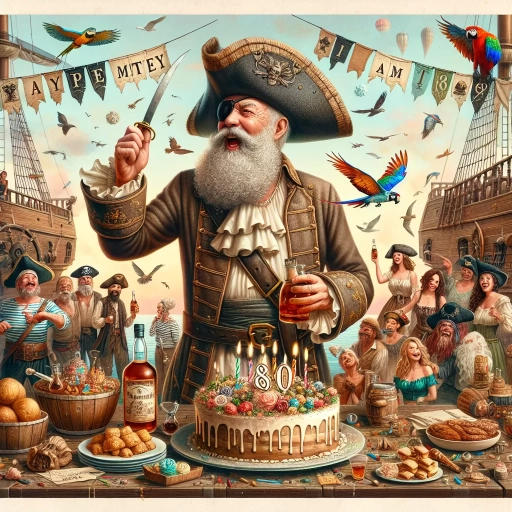 what did the pirate say on his 80th birthday