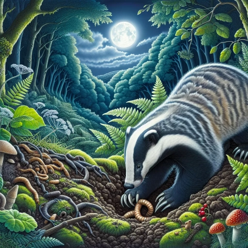 what do badgers eat