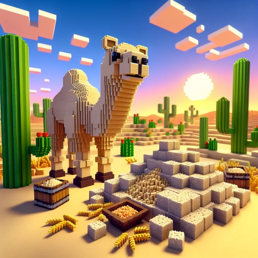 what do camels eat in minecraft