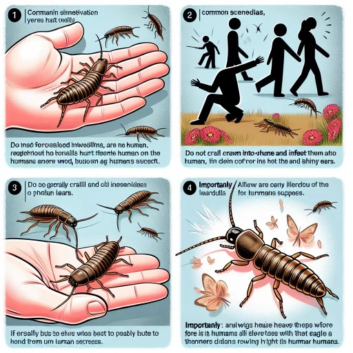 what do earwigs do to humans