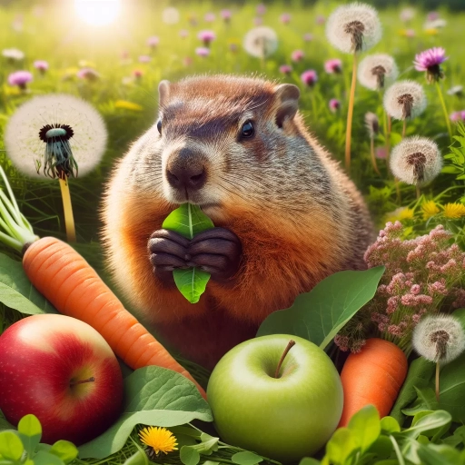 what do groundhogs eat