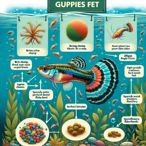 what do guppies eat