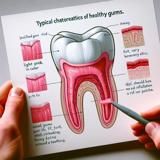 what do healthy gums look like