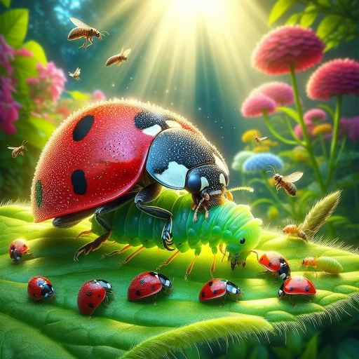 what do ladybugs eat