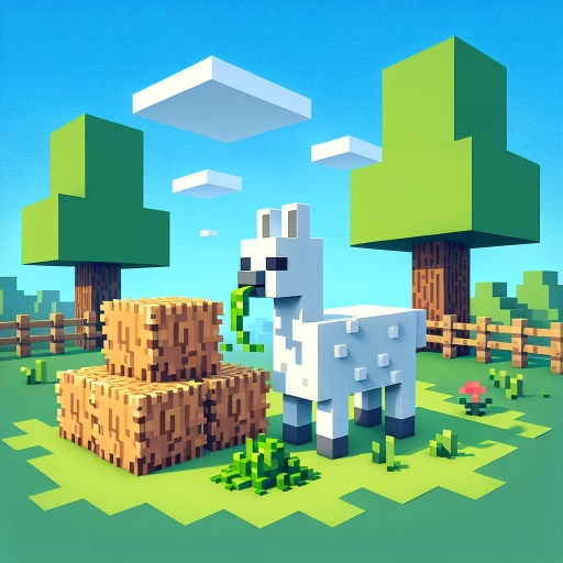 what do llamas eat in minecraft