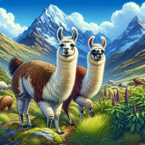 what do llamas eat