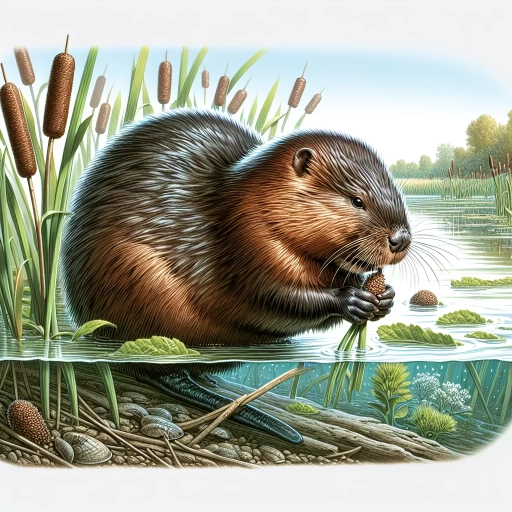 what do muskrats eat