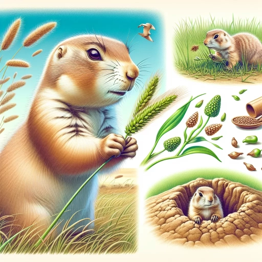 what do prairie dogs eat