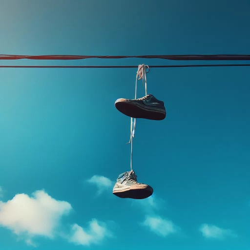 what do shoes on a power line mean