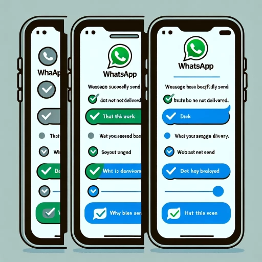 what do the check marks mean in whatsapp