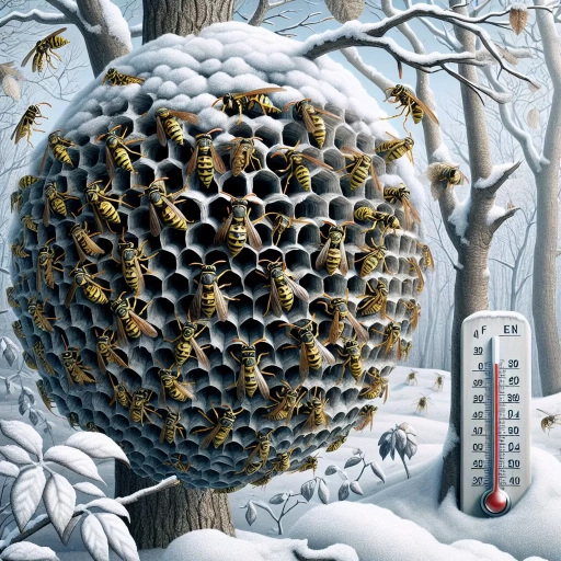 what do wasps do in the winter