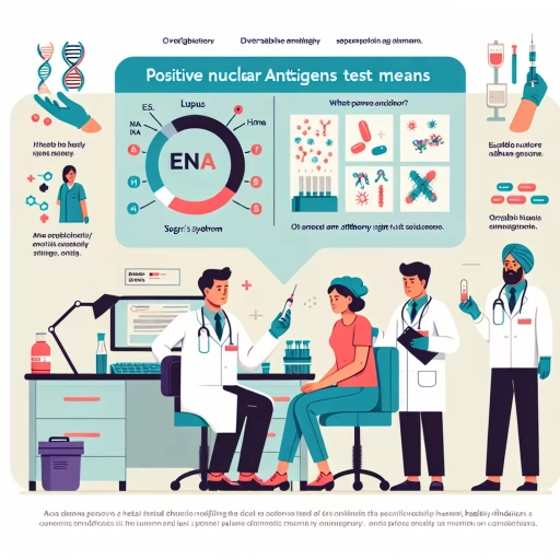 what does a positive ena test mean