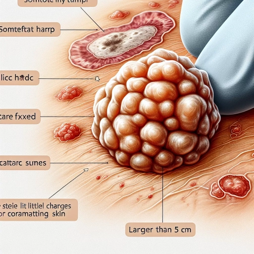 what does a sarcoma lump look like