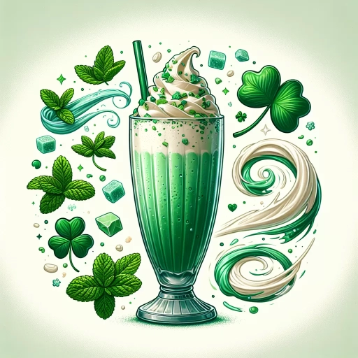 what does a shamrock shake taste like