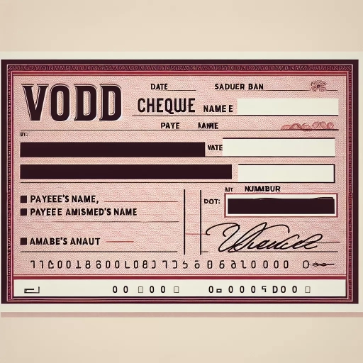 what does a void cheque look like